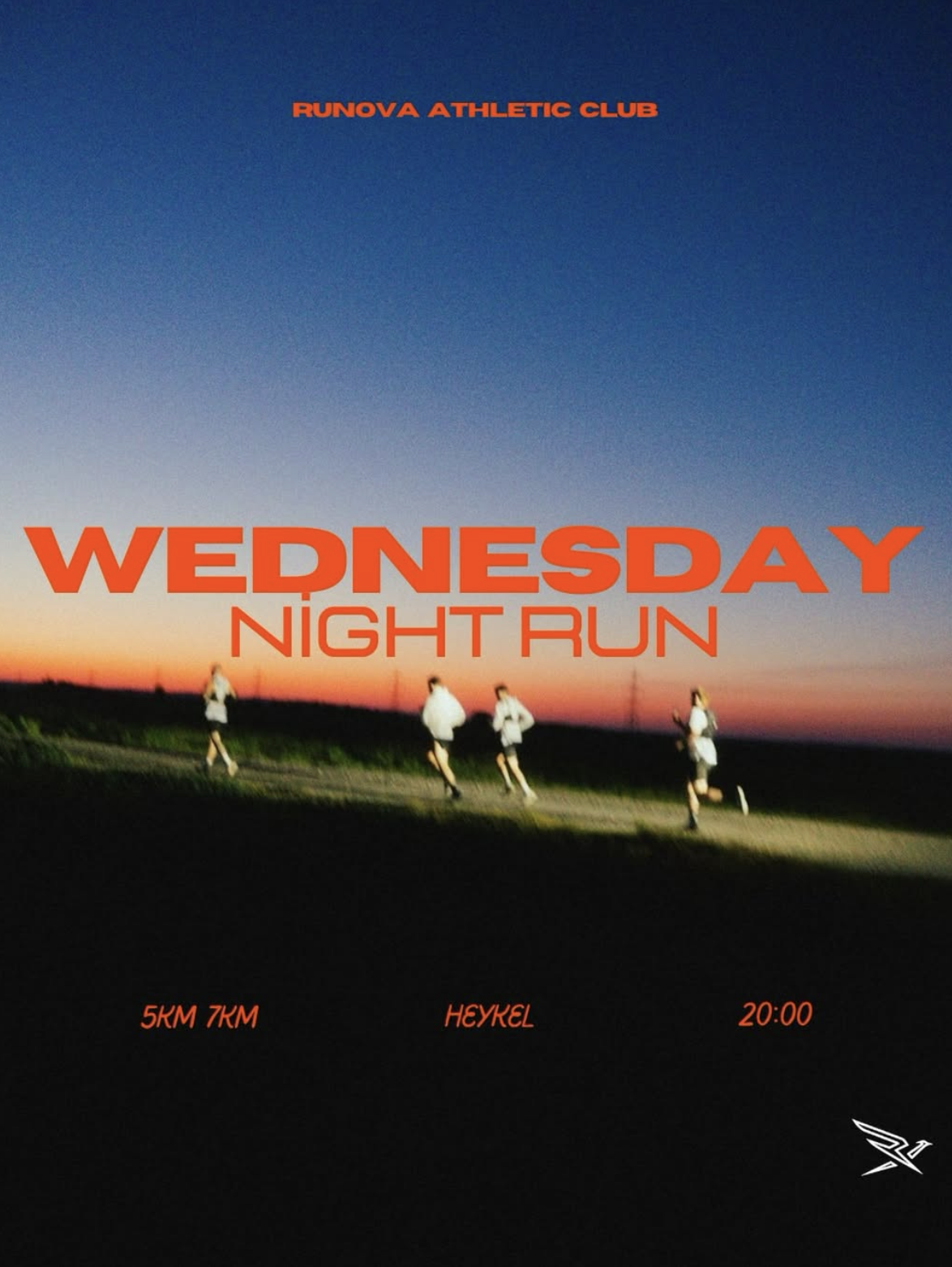 Wednesday Night Run afişi