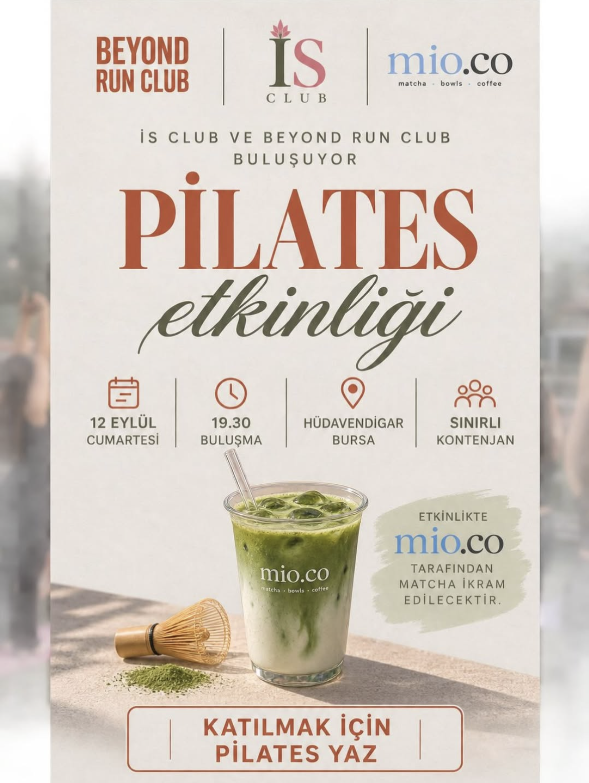 Pilates Buluşması afişi