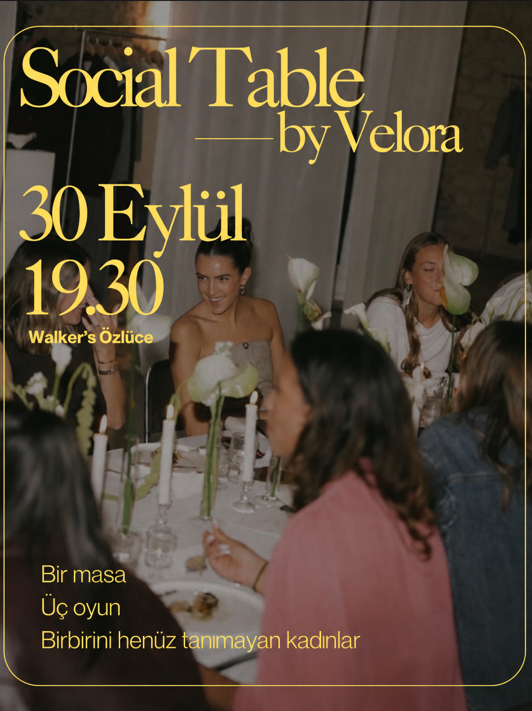 SOCIAL TABLE afişi