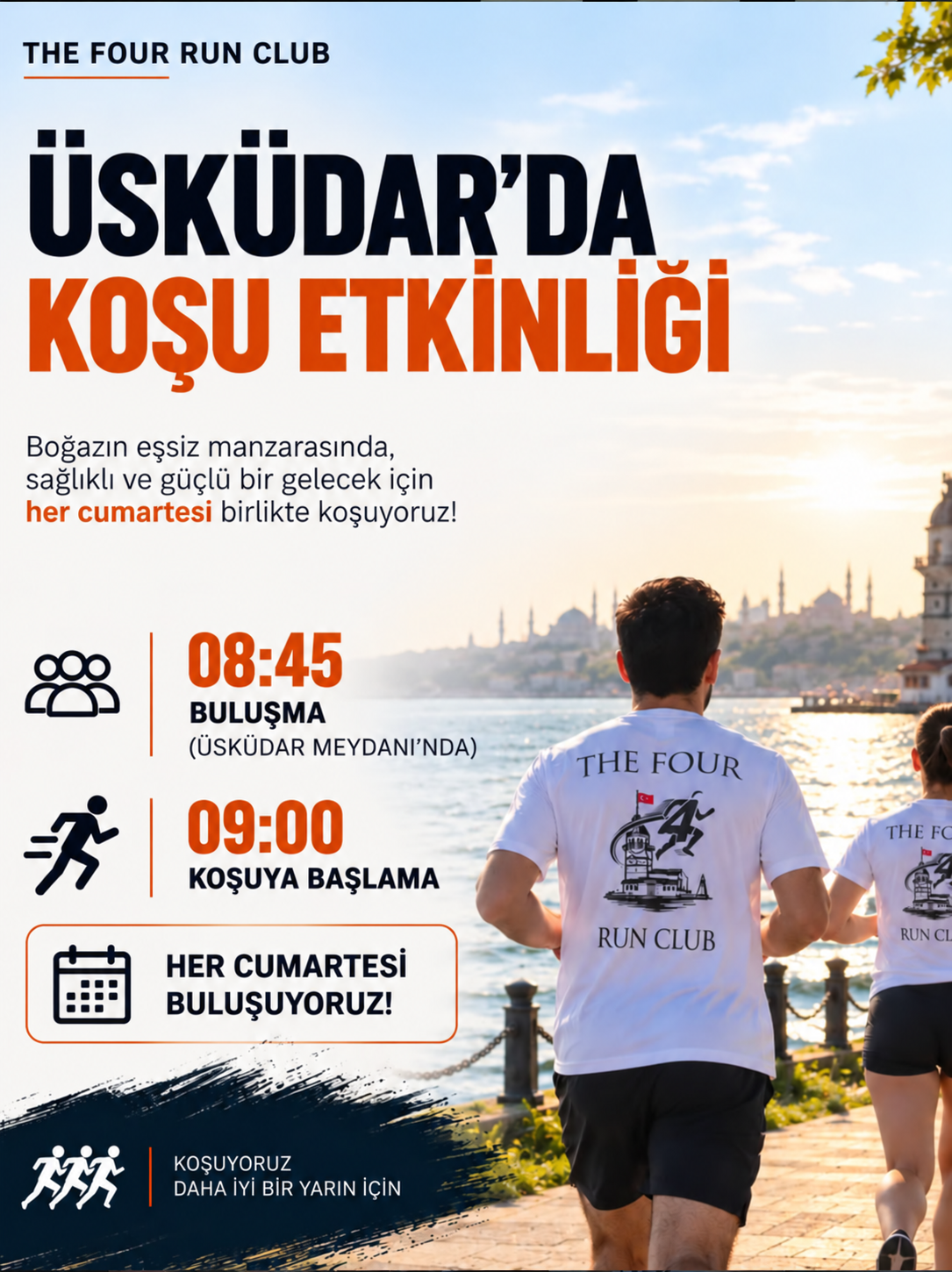 Sabah Motivasyon Koşusu afişi