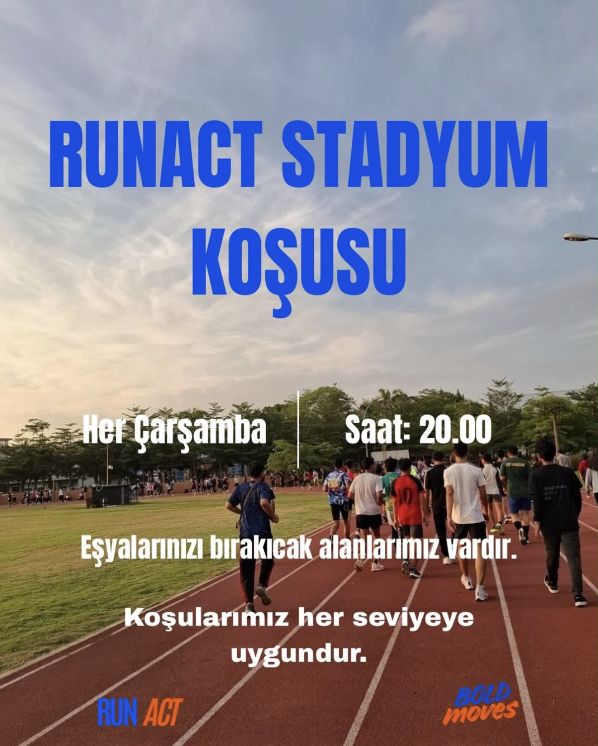 RunAct Stadyum Koşusu afişi