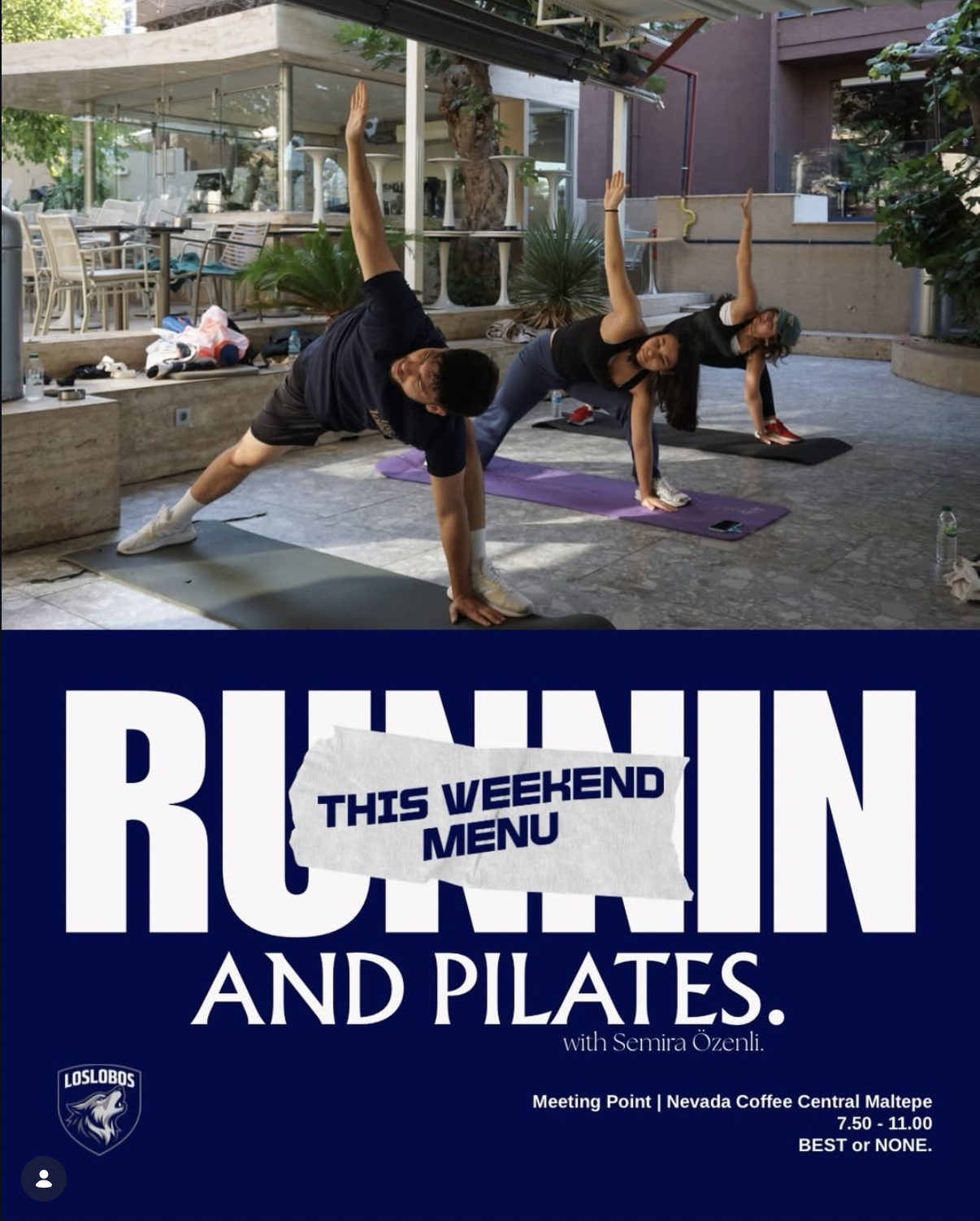 Running And Pilates afişi