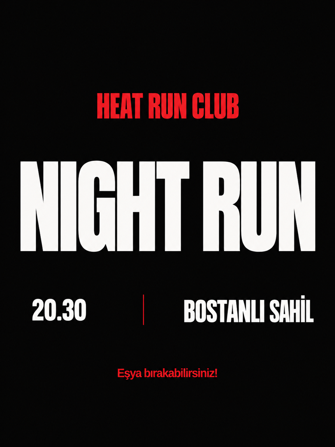 NIGHT RUN afişi