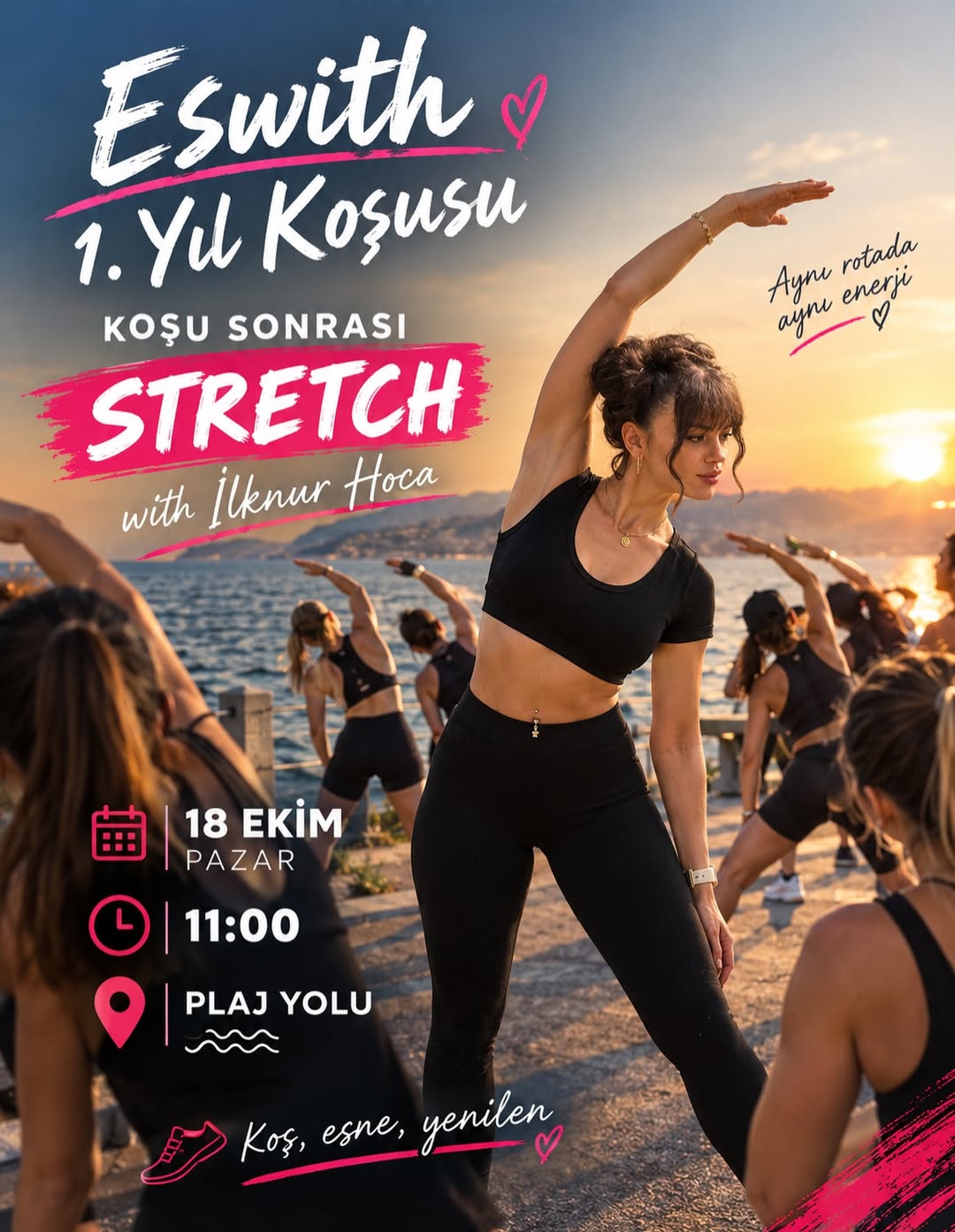 1. Yıl Koşusu afişi