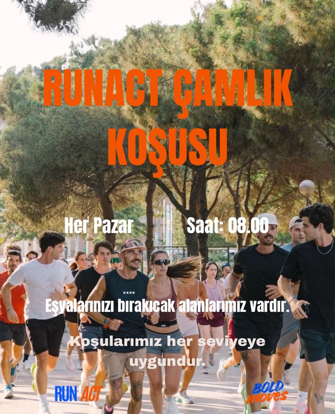 Çamlık Koşusu afişi