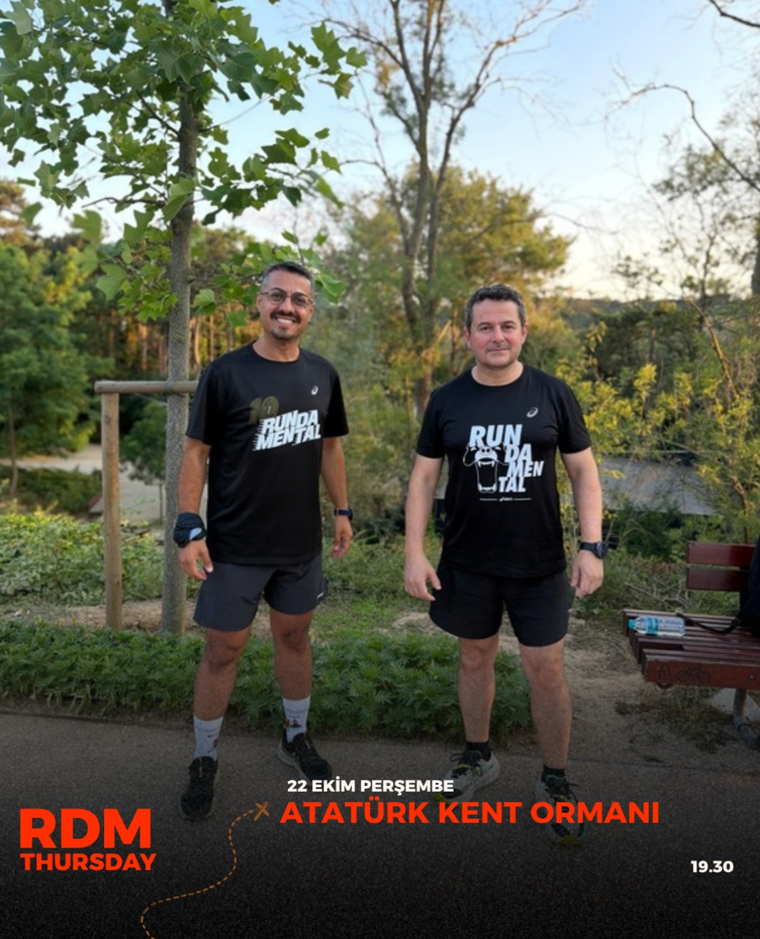 RDM Thursday Atatürk Kent Ormanı afişi