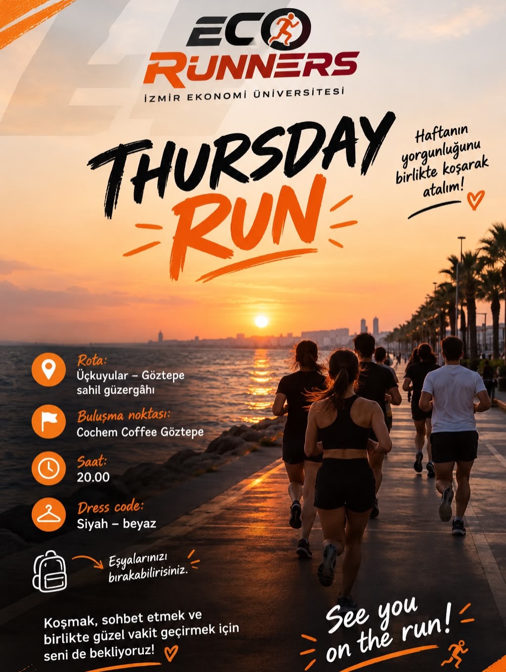 Thursday Run afişi