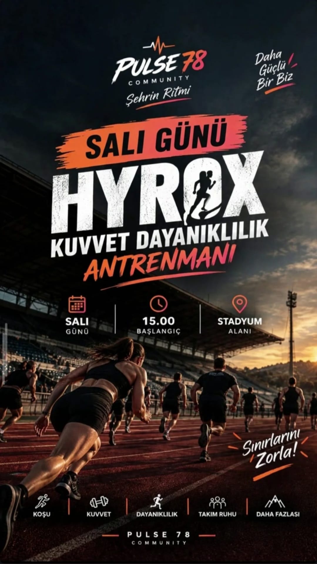 Hyrox Antrenmanı afişi