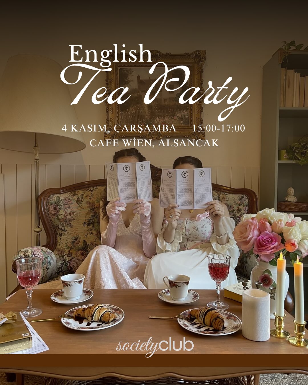 English Tea Party afişi