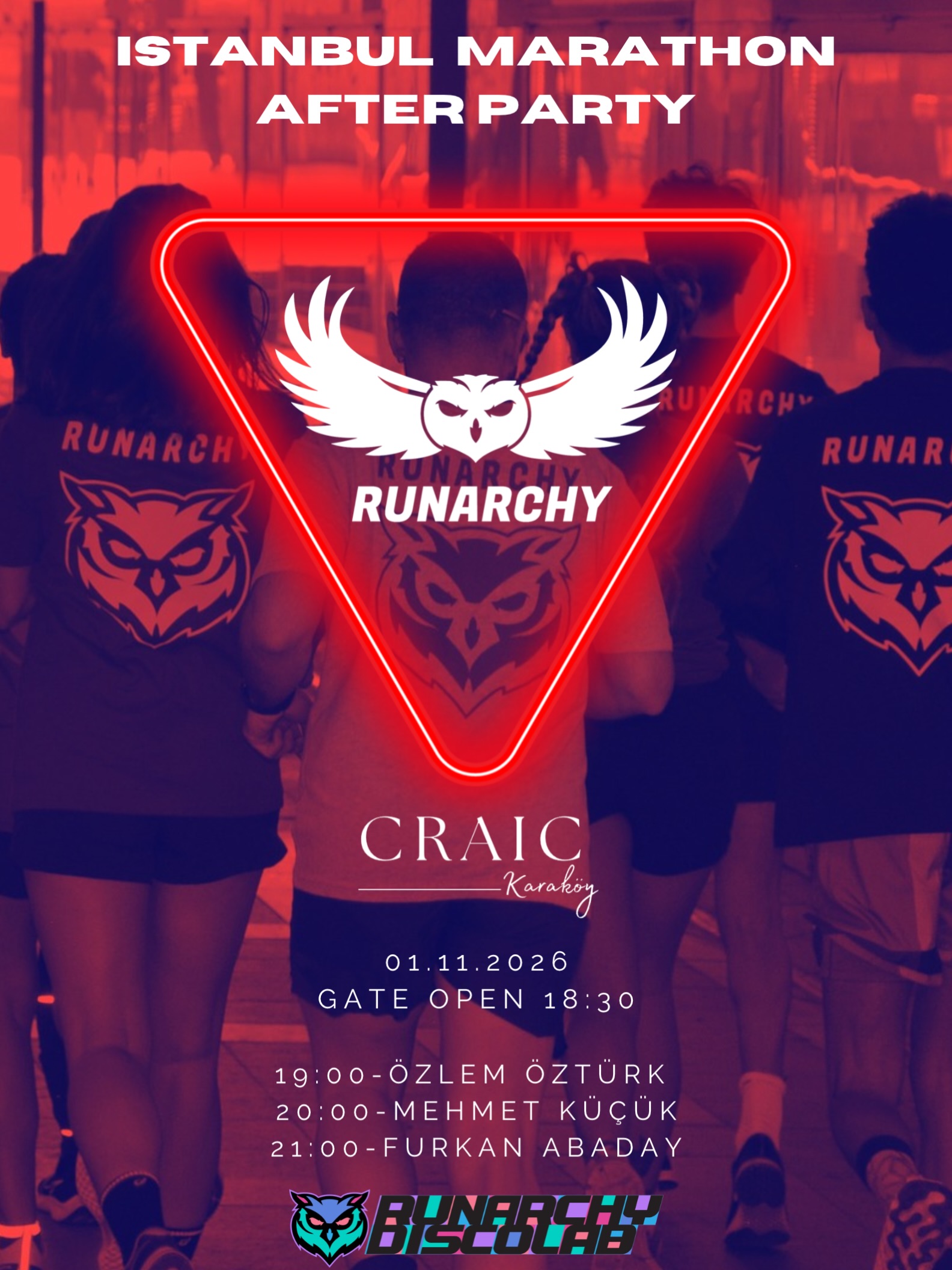 İstanbul Maratonu After Party afişi