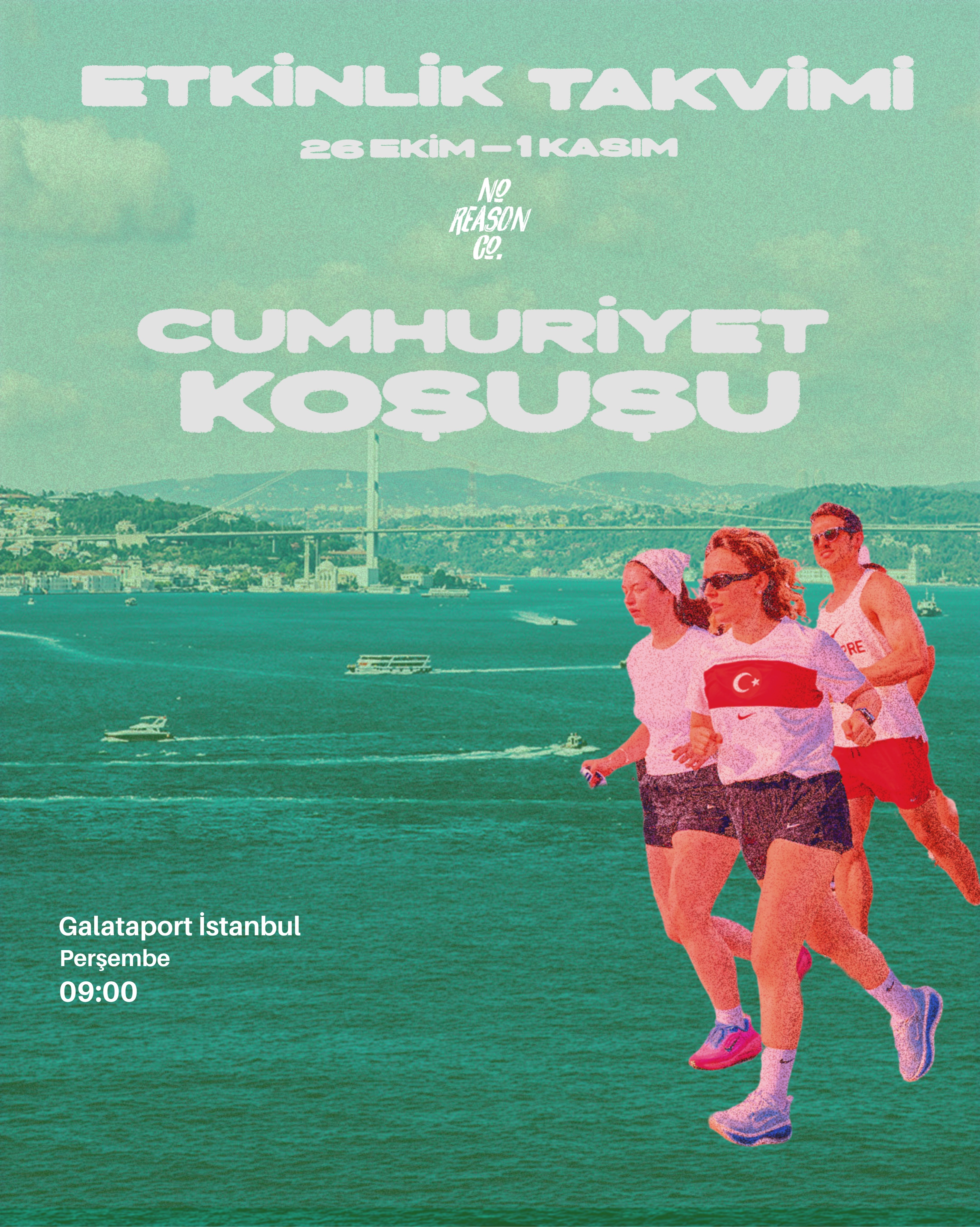Cumhuriyet Koşusu afişi
