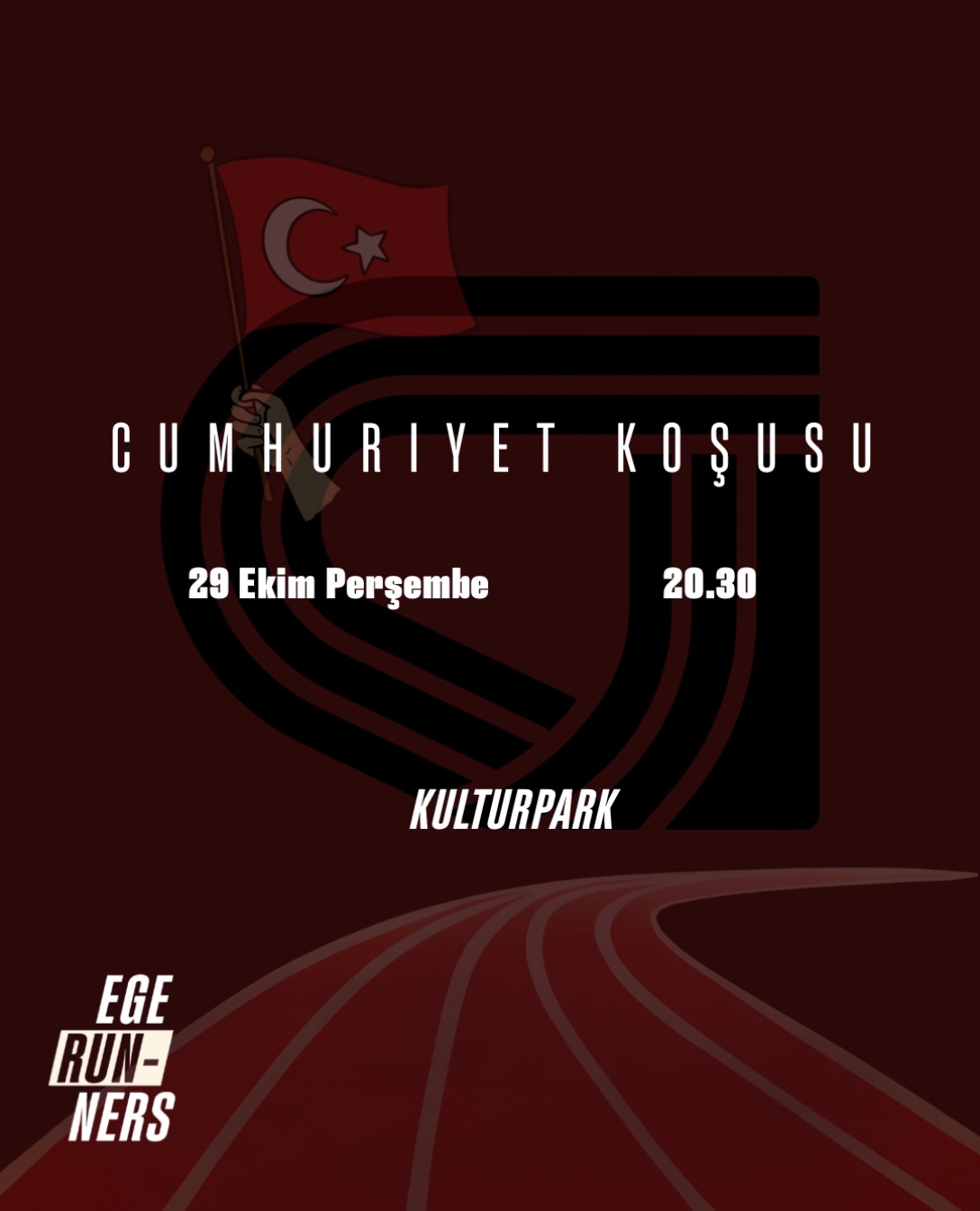Cumhuriyet Koşusu afişi