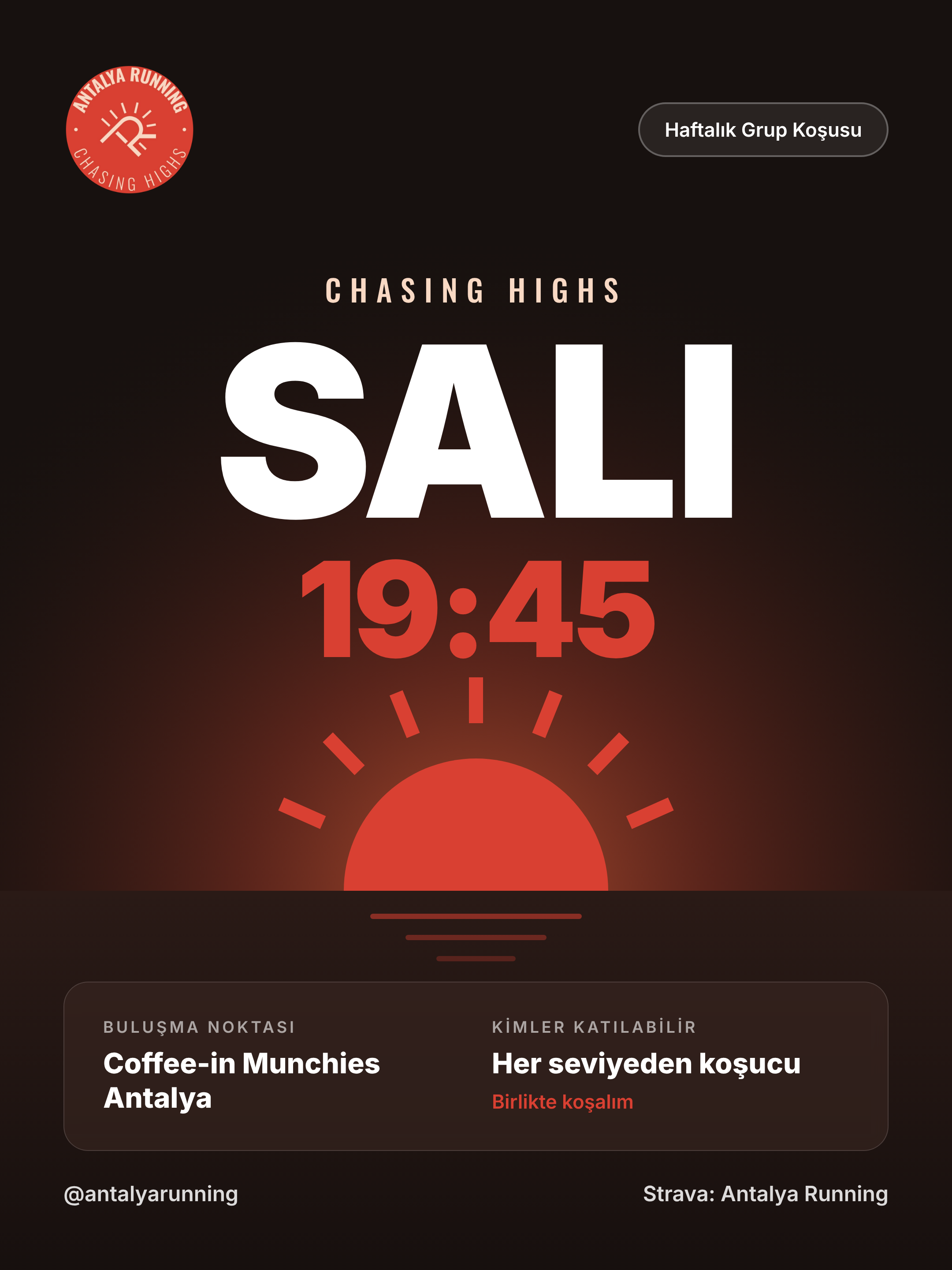 Salı Koşusu afişi