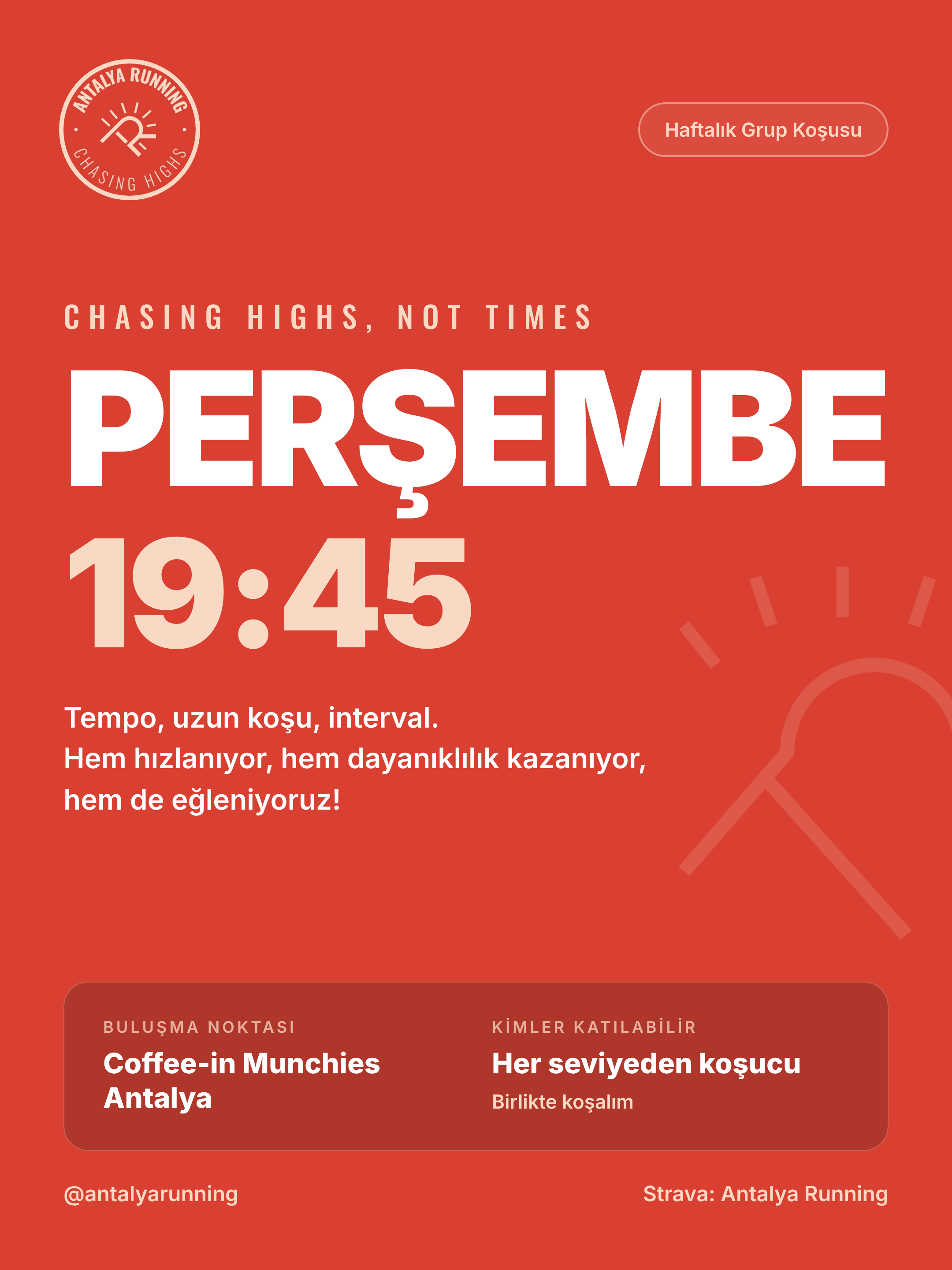 Perşembe Koşusu afişi