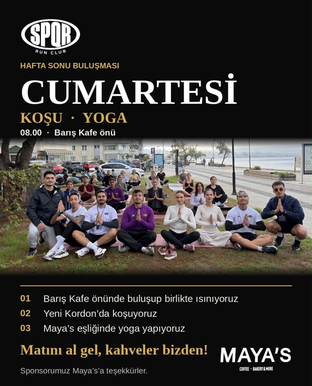 Koşu & Yoga afişi