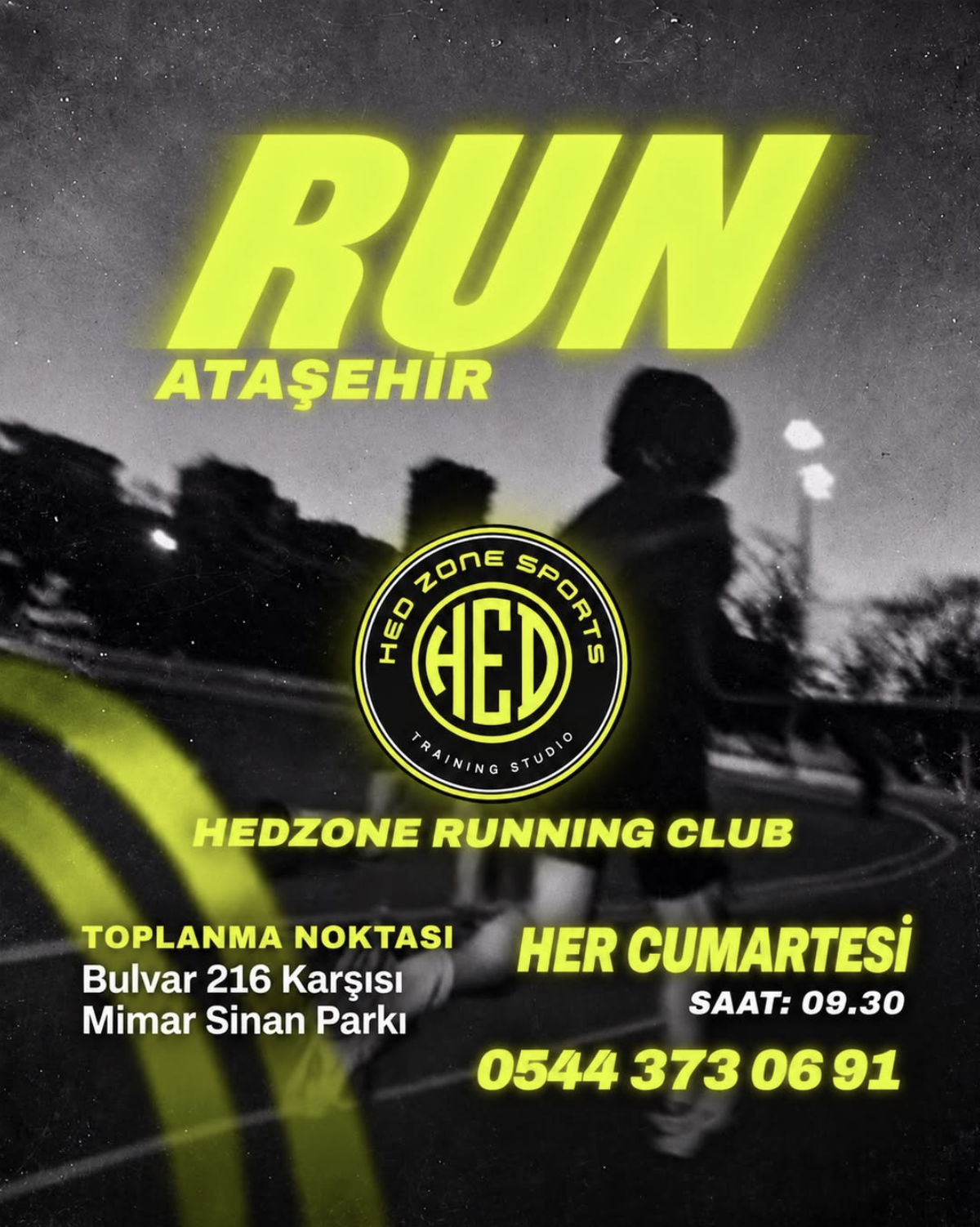 Run Ataşehir afişi
